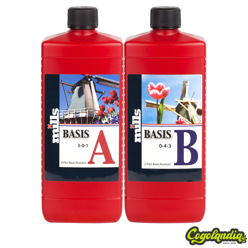 Basis A+B - Mills Abonos y Fertilizantes Marihuana