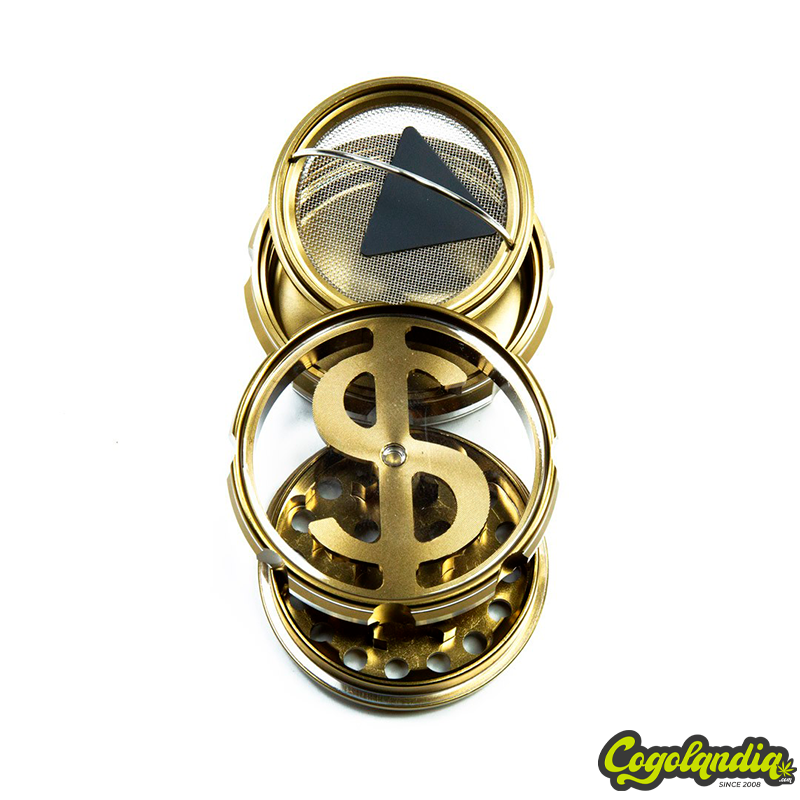 Grinder Dólar 63mm 4 Partes Rosa