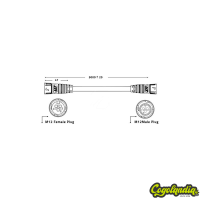 Cable de Control en Cadena LED 5 m Zeus - Lumatek