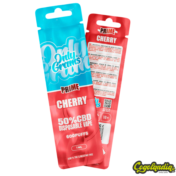 Vaper Desechable 50% CBD - Only Grams