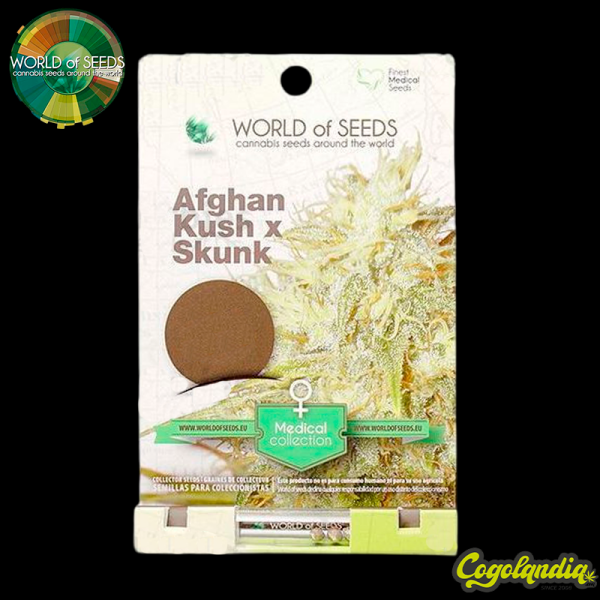 Afghan Kush x Skunk - World Of Seeds Semillas Feminizadas