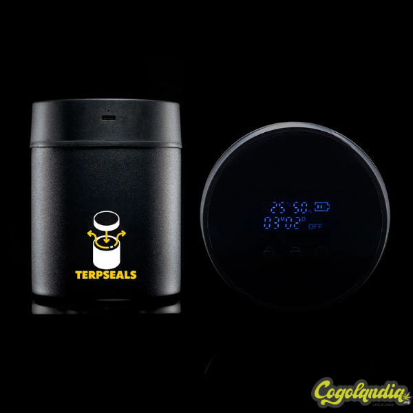 Bote de Acero Inoxidable con Vacío Digital - TerpSeals