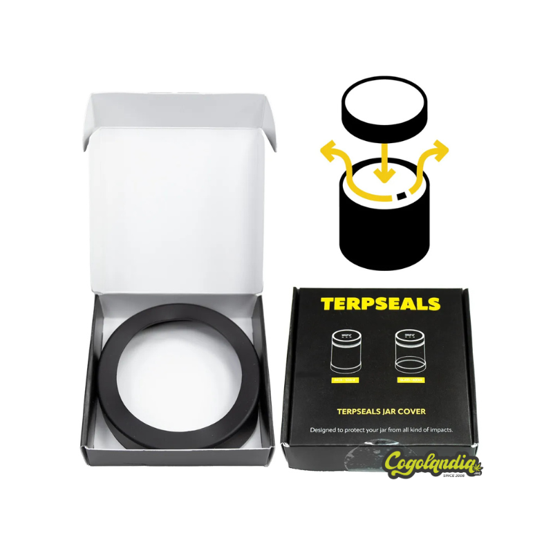 Funda de Silicona Protectora para Frascos - TerpSeals Cosecha.