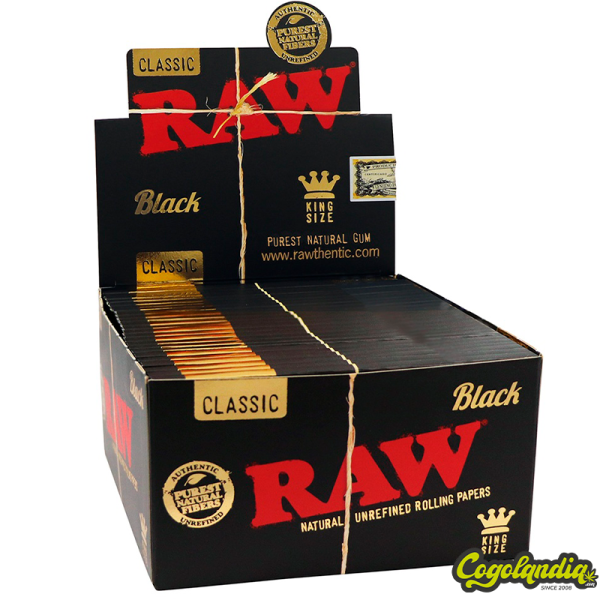 copy of Papel Black King Size Slim - Raw