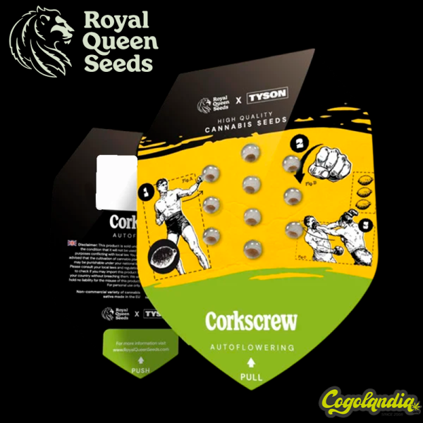 Corkscrew Auto - Royal Queen Seeds x Tyson 2.0