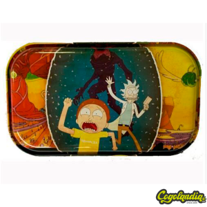 Bandeja Back Print Rick & Morty Running