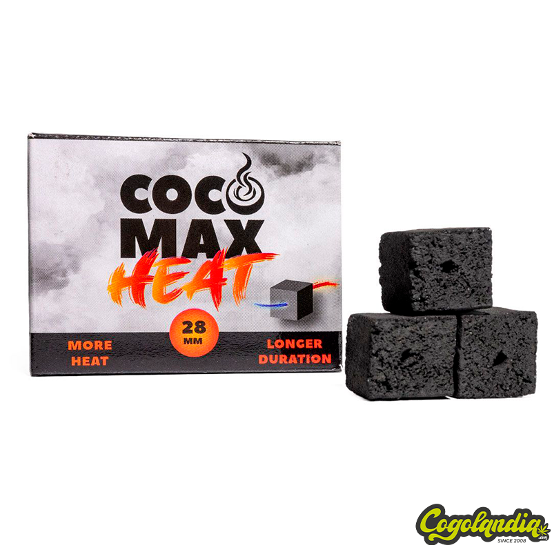 Carbón para Cachimbas Coco Max Heat