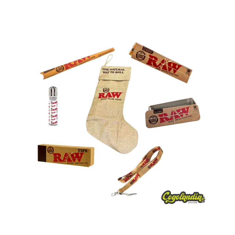 Pack Calcetín Navidad - RAW Accesorios para fumadores
