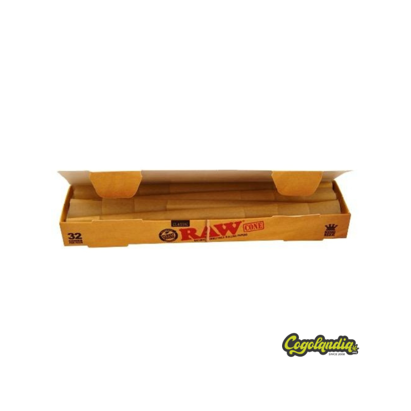 Cone Classic King Size 32 Case - RAW Accesorios para fumadores