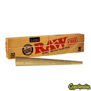 Cone Classic King Size 32 Case - RAW Accesorios para fumadores