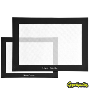 Mantel de Silicona Negro 30x20 cm - Secret Smoke
