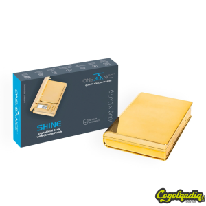Báscula Shine Gold (100 x 0.01GR) - On Balance Parafernalia