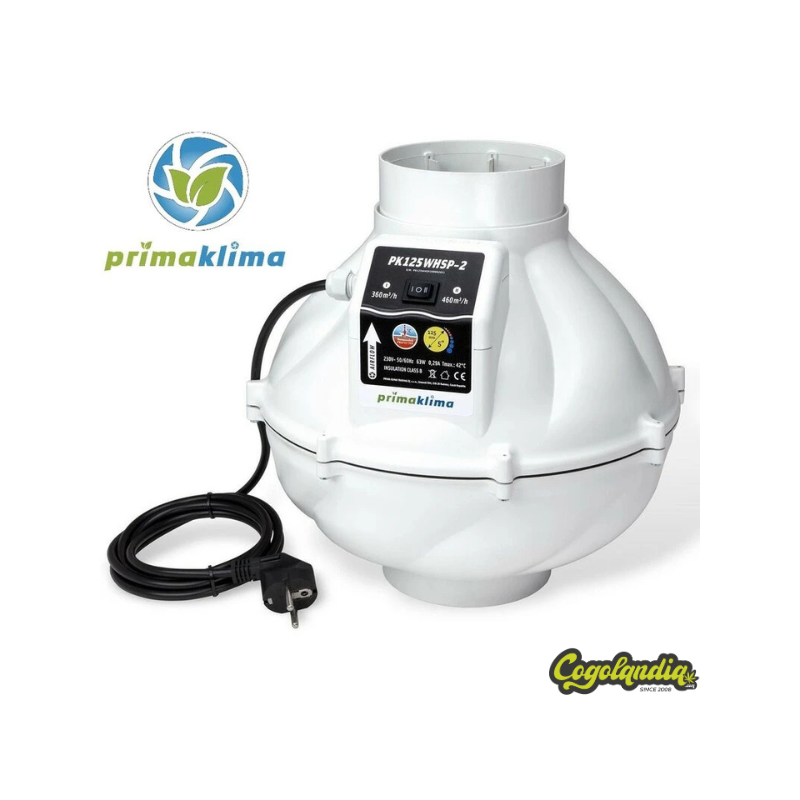 Extractor 125 mm Whisperblower - Prima Klima