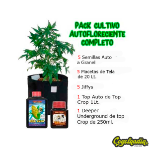 Kit Cultivo Autofloreciente Completo Inicio