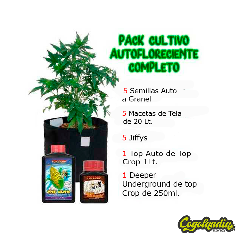 Kit Cultivo Autofloreciente Completo Inicio
