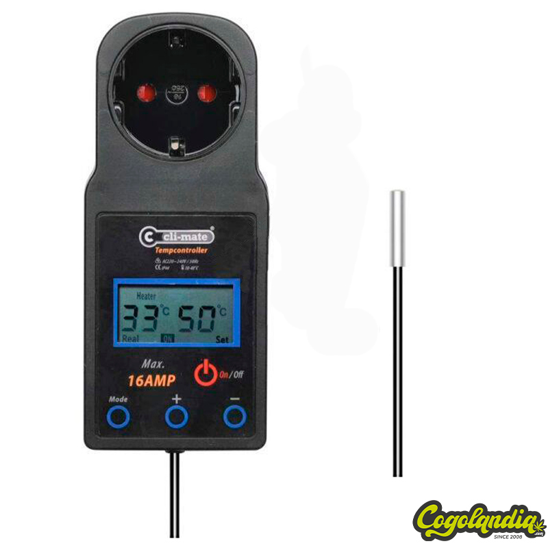 Temp Controller 16A - Cli Mate Cultivo