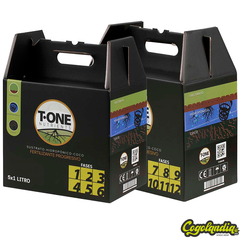 Fertilizantes Progresivos Fase 1-12 - T-One
