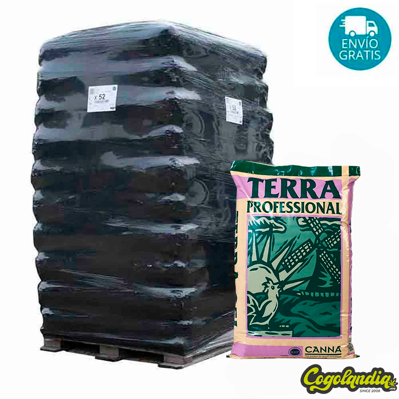 Palet Completo Sustrato Canna Terra Profesional 50L Sustratos