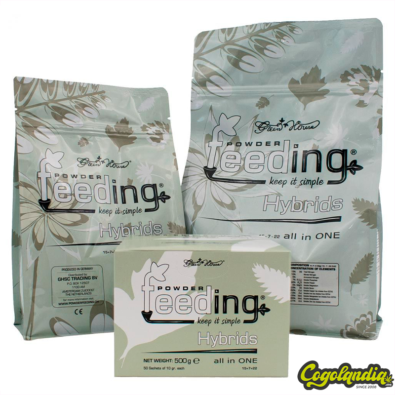 Hybrids- Green House Feeding Abonos y Fertilizantes Marihuana