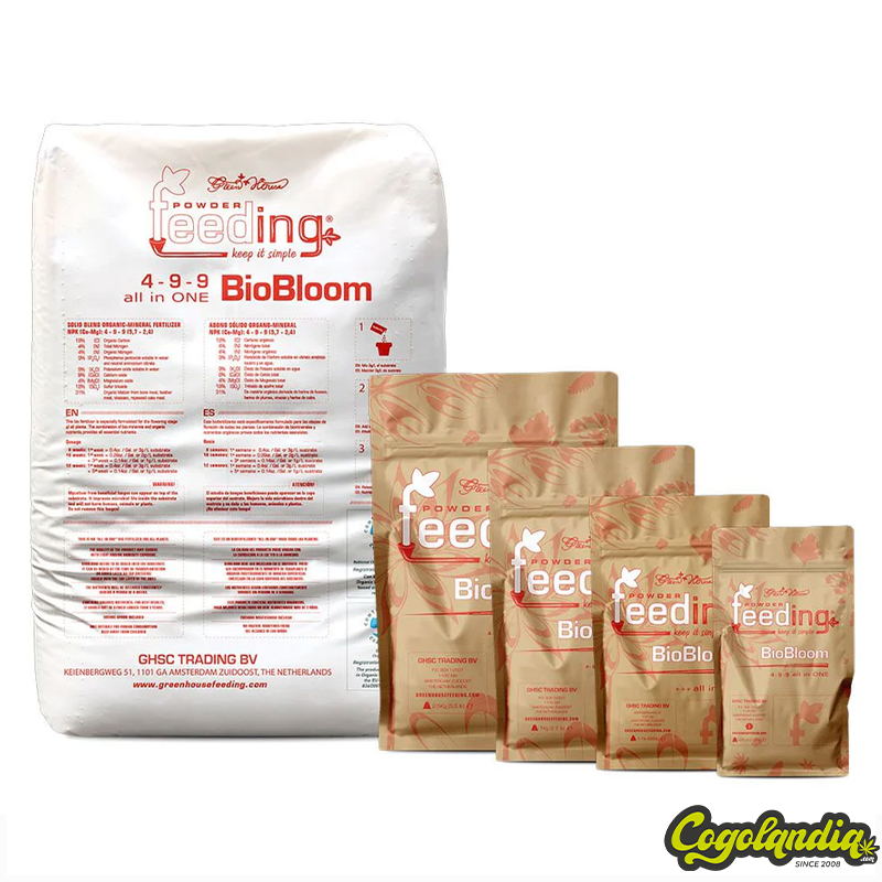 Biobloom - Green House Feeding Abonos y Fertilizantes Marihuana