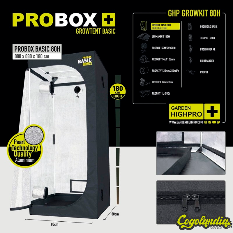 GrowKit 80H - Garden HighPro Armarios