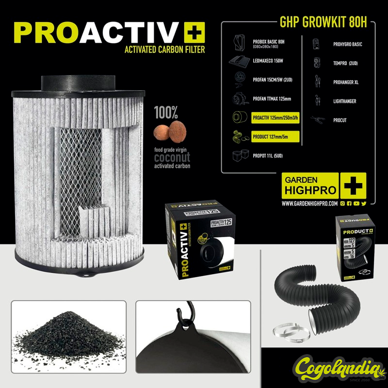 GrowKit 80H - Garden HighPro Armarios