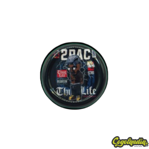 Grinder Acrílico 60mm Leyendas HipHop Grinders