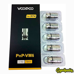 Resistencia PnP-VM6 (5pcs) - Voopoo 