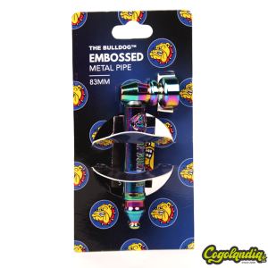 Pipa Metal Arcoiris - The Bulldog Accesorios para fumadores