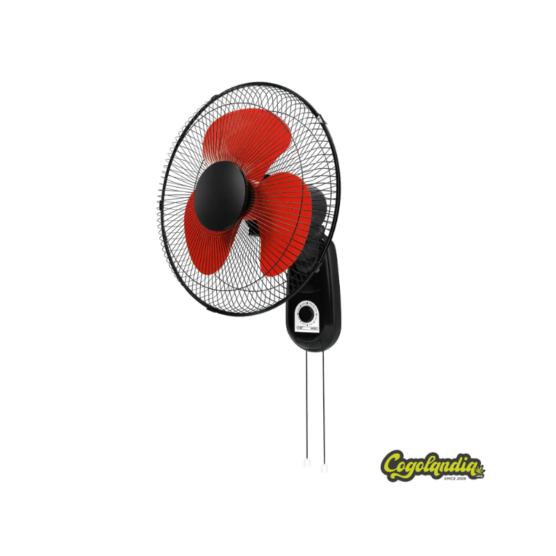 Ventilador Pared 40 cm con cuerda (2uds) Pro - Vanguard 