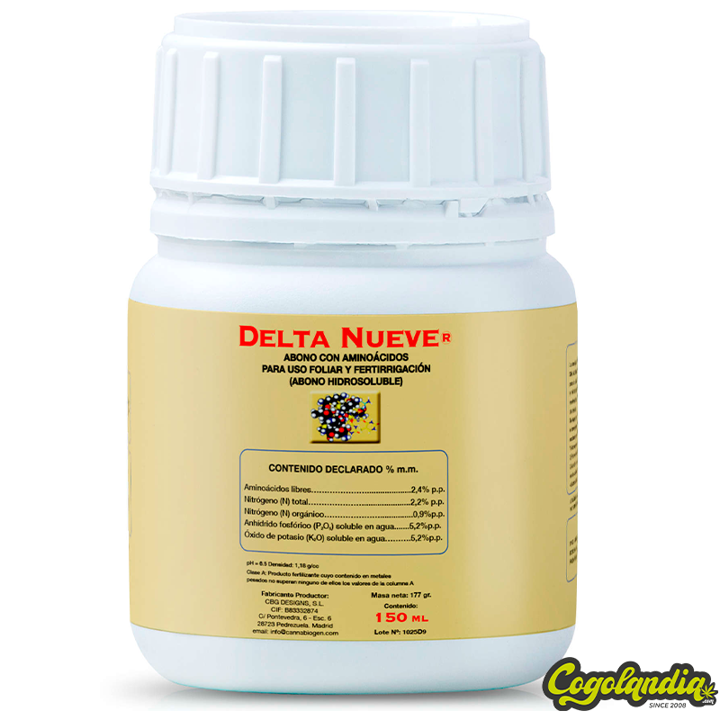 Delta 9 - Cannabiogen Abonos y Fertilizantes Marihuana