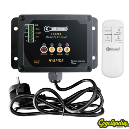 Controlador Híbrido 3 Vel. con mando - Cli Mate Control de clima