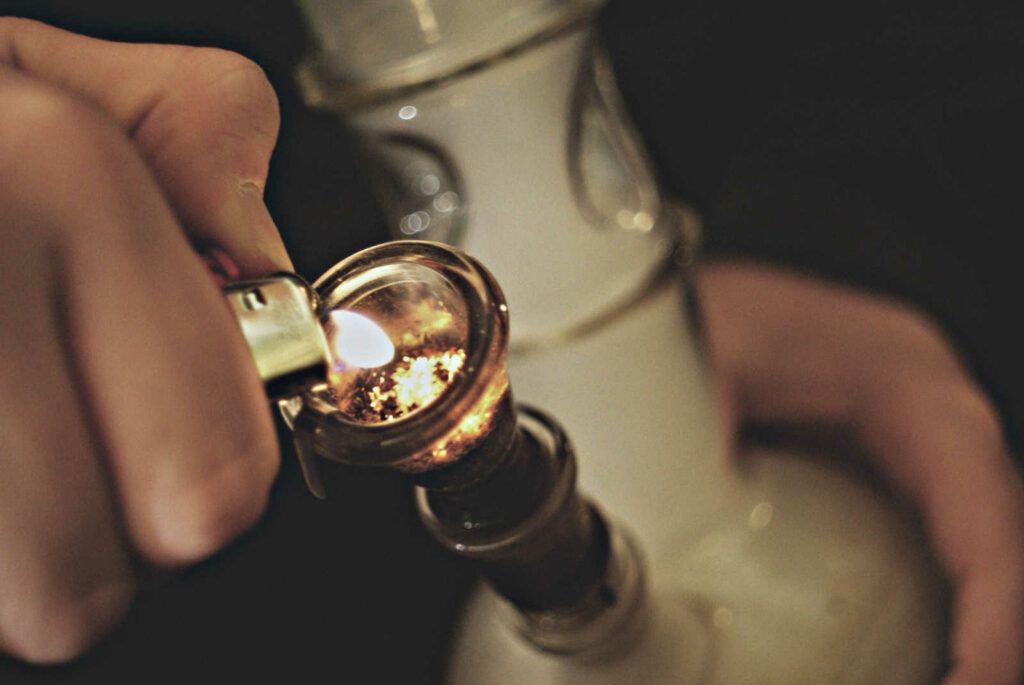bong fumar marihuana